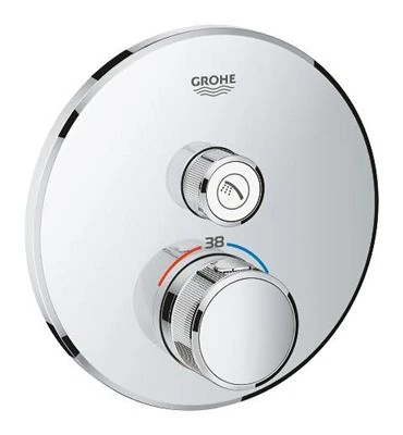 GROHE Grohtherm SmartControl Thermostat for concealed installation with one valve