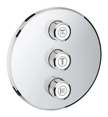 GROHE Grohtherm SmartControl Triple volume control trim