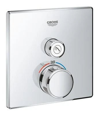 GROHE Grohtherm SmartControl Thermostat for concealed installation with one valve