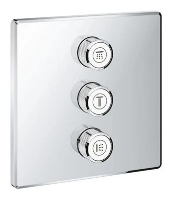 GROHE Grohtherm SmartControl Triple volume control trim