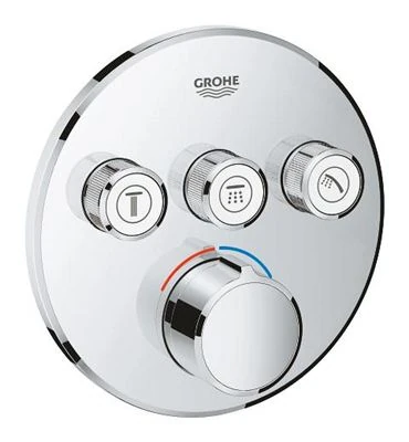 GROHE SmartControl Concealed mixer with 3 valves