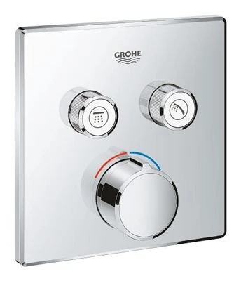 GROHE SmartControl Concealed mixer with 2 valves