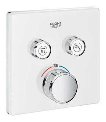 GROHE Grohtherm SmartControl Thermostat for concealed installation with 2 valves