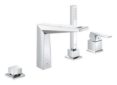 GROHE Allure Brilliant Private Collection Four hole single lever bath combination