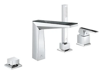 GROHE Allure Brilliant Private Collection Four hole single lever bath combination