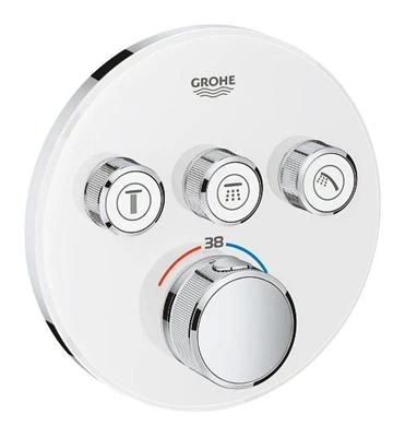 GROHE Grohtherm SmartControl Thermostat for concealed installation with 3 valves