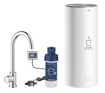 GROHE GROHE Red Mono Pillar tap and L size boiler