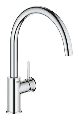 GROHE BauClassic Single lever sink mixer 1/2" HIGH