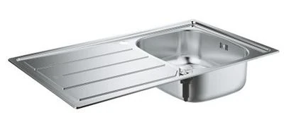 GROHE K200 Stainless steel sink with drainer