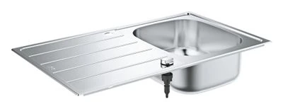 GROHE K200 Stainless steel sink with drainer