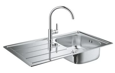 GROHE Bau Kitchen sink and tap bundle