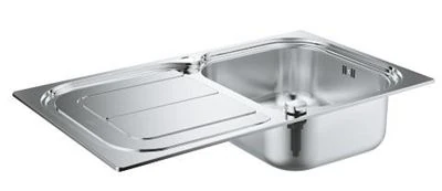 GROHE K300 Stainless steel sink with drainer
