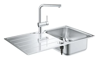 GROHE Minta Kitchen sink and tap bundle