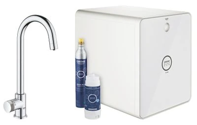 GROHE GROHE Blue Red in One C spout Mono kit