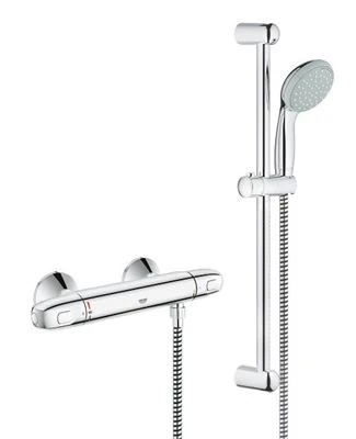 GROHE Grohtherm 1000 Thermostatic shower mixer 1/2" with shower set
