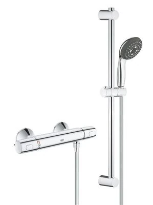 GROHE Precision Trend Thermostatic shower set 1/2"
