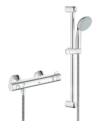 GROHE Grohtherm 800 Thermostatic shower mixer 1/2" with shower set