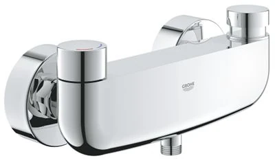 GROHE Eurosmart Cosmopolitan T Self closing shower mixer 1/2" with mixing device and adjustable temperature limiter