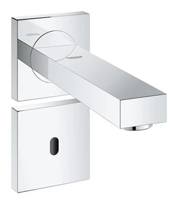 GROHE Eurocube E Infra red electronic wall basin tap without mixing device L