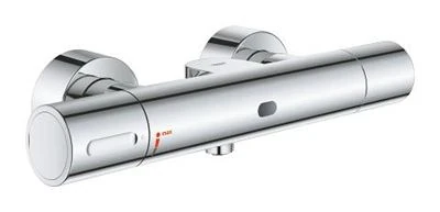 GROHE Eurosmart Cosmopolitan E Special Infra red electronic shower mixer with thermostatic temperature control