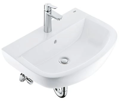 GROHE Bau Ceramic Bundle wash basin 55 BauEdge basin mixer