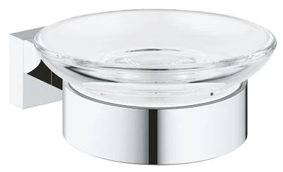 GROHE Essentials Cube Soap dish with holder