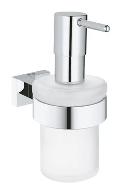 GROHE Essentials Cube Soap dispenser with holder