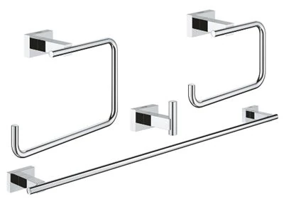 GROHE Essentials Cube Master bathroom accessories set 4 in 1