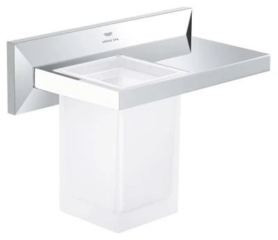 GROHE Allure Brilliant Shelf with tumbler