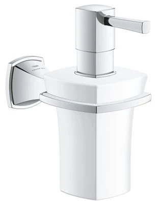 GROHE Grandera Holder with ceramic soap dispenser