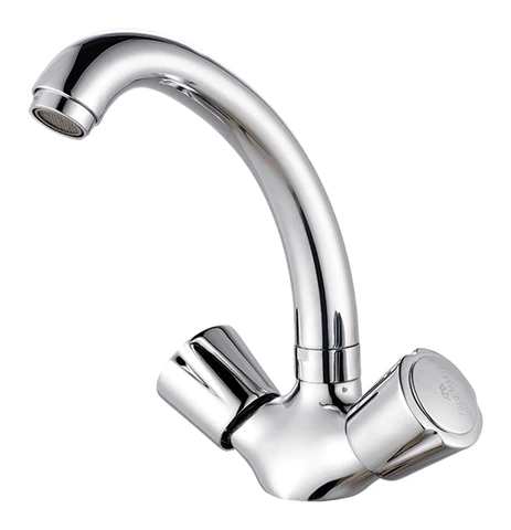 Polo Mario Lima Basin Mixer, swivel spout