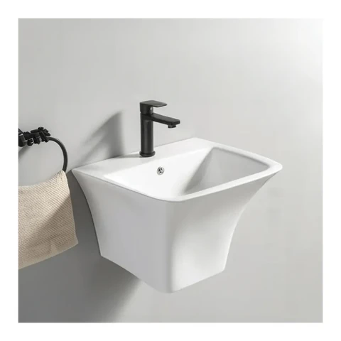 Polo Mario Integrated Wash Basin, wall hung (560x460mm) – model PM-1681