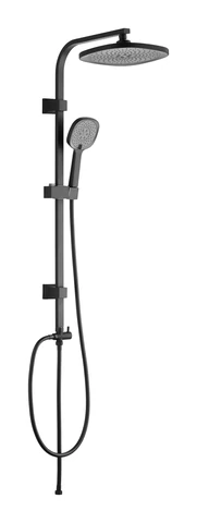 Polo Mario Shower Set, wall mounted (Rail length 900mm Head shower 250x250mm Hand shower 110x110mm)