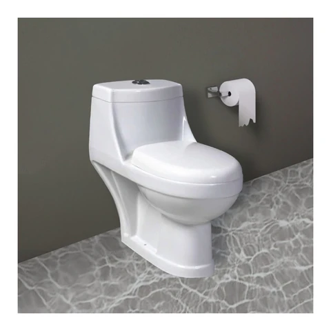 Polo Mario Floor Mounted One Piece WC (670x370x650 mm), rough-in 250 mm
