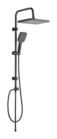 Polo Mario Shower Set, wall mounted (Rail length 900mm Head shower 320x220mm Hand shower 100x100mm)