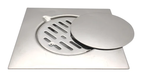 Polo Mario Floor Drain (200x200mm), with stainless steel grid