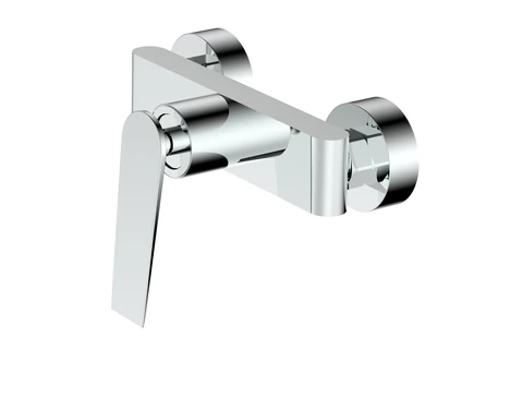 Polo Mario Solio Shower Mixer, wall mounted, exposed installation