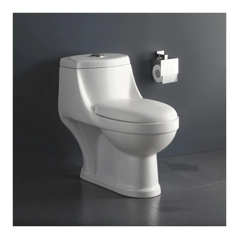 Polo Mario Floor Mounted One Piece WC, rimless (670x370x650mm), rough-in 250mm