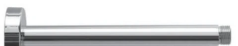 Polo Mario Shower Arm (Round shape Ø 25 mm Threaded connection G1/2” Length 250 mm With cover plate)